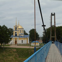 Мост через Волгу в городе