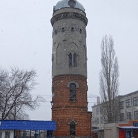 Водонапорная башня на привокзальной площади