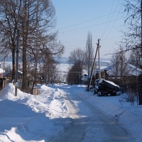 Улица в городе Чекалин
