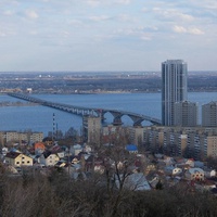 Вид на Саратовский мост и ЖК "Volga-Sky"