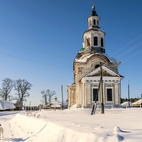 Преображенская церковь села Зашижемье Советского района Кировской области