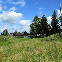Центр деревни Вырыпаево.