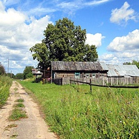 Улица деревни Вырыпаево.