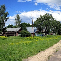 Улица села Большое Загарино.
