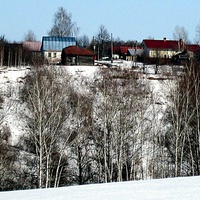 Вид на деревню Звягино