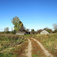 Дорога на деревню Поляна