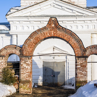 Ворота Вознесенской церкви в с. Архангельское Уржумского района Кировской области