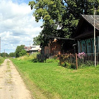 Улица деревни.