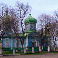 Дерев'яна церква св. Дмітрія Солунського (1822 р).