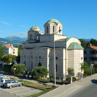 Тиват. Церковь Саввы Сербского