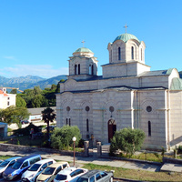 Тиват. Церковь Саввы Сербского