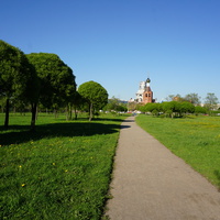 Территория Полежаевского парка.