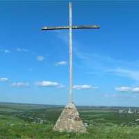 Крест на горе Соколовка.