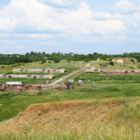 Село Ливенка, вид с южной окраины