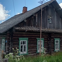 заброшенный дом в д. Карповская