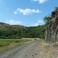 Скалы у Штеровского водохранилища.