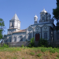 Дерев'яна церква Різдва Пресвятої Богородиці,споруджена в середині ХІХ століття.