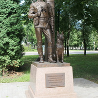 Памятник пограничникам.