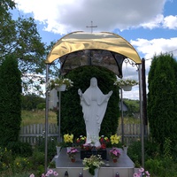 Скульптура Пресвятої Діви Марії.
