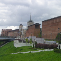 У крепостной стены с Днепровскими воротами