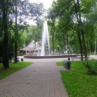 В городском саду им. М.И. Глинки (старинное название - парк Блонье)