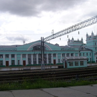 Ж/Д вокзал проекта архитекторов С.Б. Мезенцева и М.А. Шпотова
