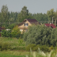 Вид на деревню Стрелка