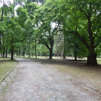 Дорожка-брукаванка в парке "Маньковичи"