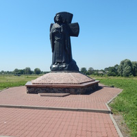 На Туровском городище установлен памятник Кириллу Туровскому
