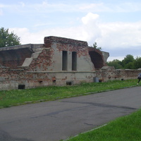 Руины казармы 333 стрелкового полка в Брестской крепости