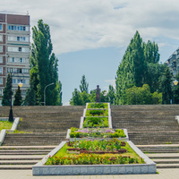 Набережная города Курчатова