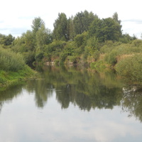 Вдоль деревни протекает река Ясельда