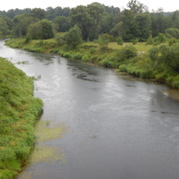 Река Дрисса (вид с моста)