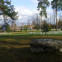 Каменные лабиринты парка "Крестов Брод" (аналогичный лабиринту острова Заяцкий Соловецкого архипеллага)