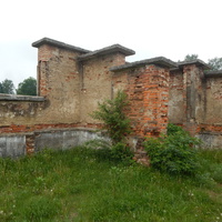 Фрагмент здания концлагеря.