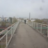 Станция Нижнеднепровск-Узел.Переходной мост.