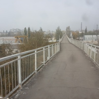 Станция Нижнеднепровск-Узел. Переходной мост.