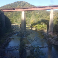 Железнодорожный мост над  рекой Прут.