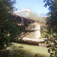 Старый железнодорожный мост лесокомбината.
