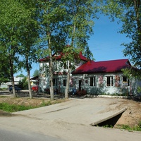 здание магазина "Ника" в Тарногском городке. 2008 год