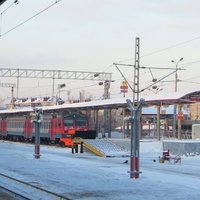 Пригородная платформа станции Казань-1
