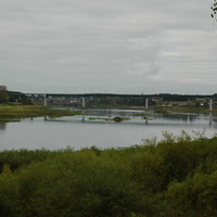 вид на мост через реку Сухона. 2008 год