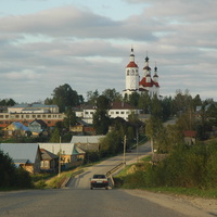 панорама г. Тотьма. 2008 год