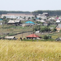 Вид села Рогалёво с юго-восточного направления.