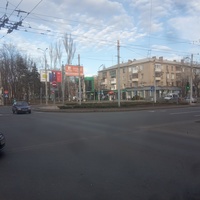 Перекресток бульваров Шевченко и Шахтостроителей
