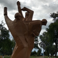 Памятник всем погибшим жителям деревни во время Великой Отечественной войны
