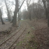 Парк Лазаря Глобы. Детская железная дорога.