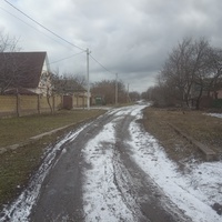 Улица Крымская. Вид на восток от улицы Лизы Чайкиной.