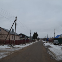 Улица Молодёжная в селе Звягинки