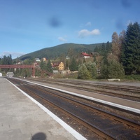Железнодорожная станция.